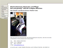 Tablet Screenshot of klavierstimmer-gaba.de